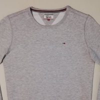 Tommy Hilfiger оригинална блуза S памучна сива блуза, снимка 2 - Блузи - 31411065