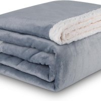 Одеяло LeaderPro за легло [антистатичен плат], сиво, 150 * 200 см, снимка 2 - Олекотени завивки и одеяла - 42341612