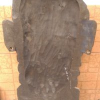  Голяма Африканска скулптура, снимка 5 - Антикварни и старинни предмети - 31650591