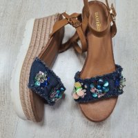 38н. Нови сандали на платформа-Dame Rose, снимка 3 - Дамски обувки на ток - 36956873
