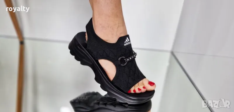 Adidas черни дамски сандали , снимка 1
