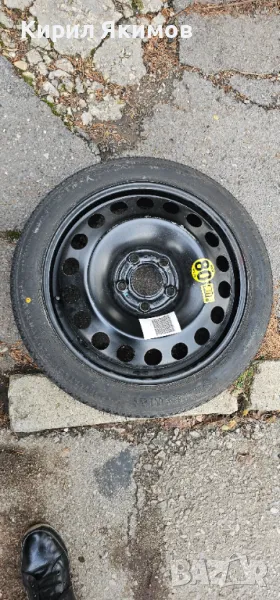 Продавам резервна гума-тип патерица за Opel Astra H 2006, снимка 1