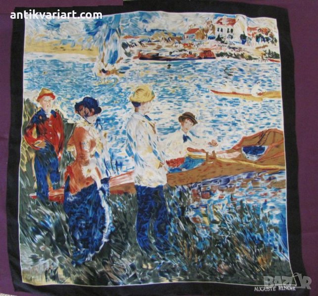 Винтич  Дамски Копринен Шал CODELLO-AUGUSTE RENOIR, снимка 1