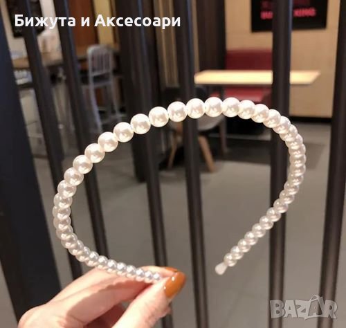 Диадема с перли - модел 8, снимка 1