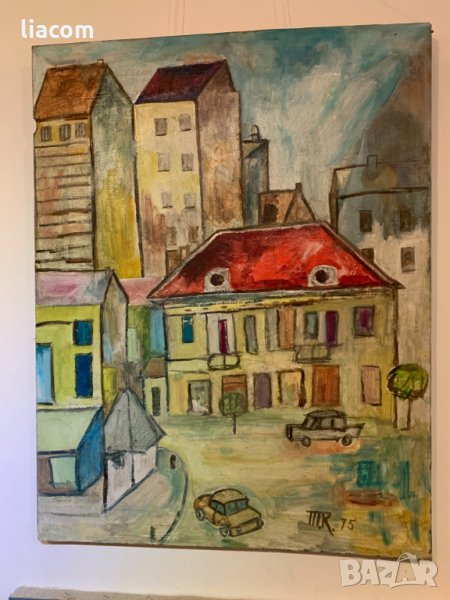 Картина ТОДОР КАЛПАКЧИЕВ масло/платно/пейзаж, снимка 1