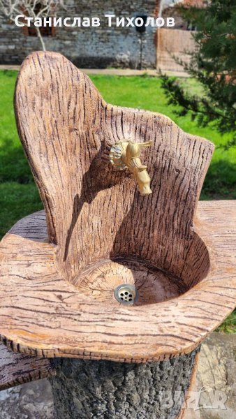 Градински чешми от щампован бетон, снимка 1