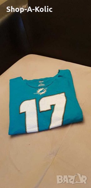 Original Vintage 90's MAJESTIC RYAN TANNEHILL MIAMI DOLPHINS NFL T-Shirt, снимка 1