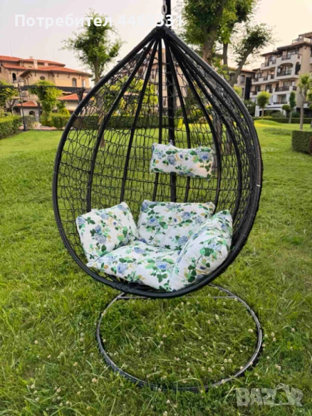 Градинска висяща люлка тип гнездо,яйце–Промоция!, снимка 1