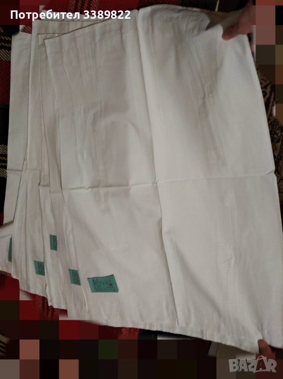 Долен и горен спален чаршаф, калъфка за възглавница , снимка 1