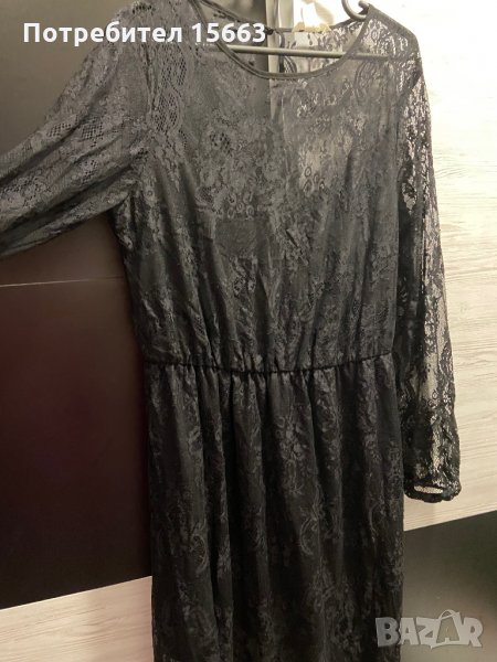 Дантелена рокля -44 размер н&M, снимка 1