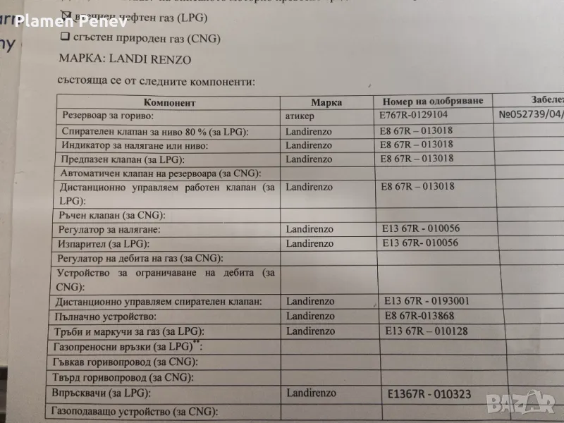 Газов инжекцион LANDI RENZO, снимка 1