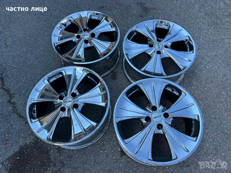 4 броя алуминиеви джанти 17цола,4/100, снимка 1
