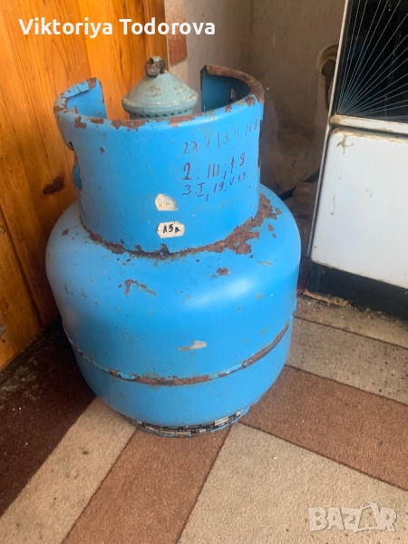 Бг газова бутилка с газ-СУПЕР ОФЕРТА!, снимка 1