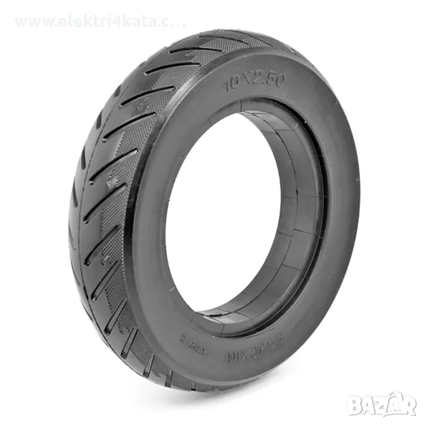 Плътна гума (бандажна) 10×2.50 инча AOXIN, снимка 1
