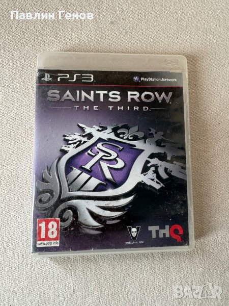 Saints Row The Third за плейстейшън 3 , PS3 , playstation 3, снимка 1