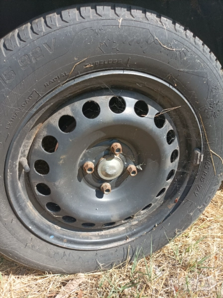 4 броя Гуми с Джанти Рено Клио 4  185/65/15, снимка 1