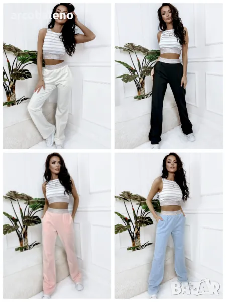 Дамски комплект от две части панталон и горнище Florence, 4цвята , снимка 1