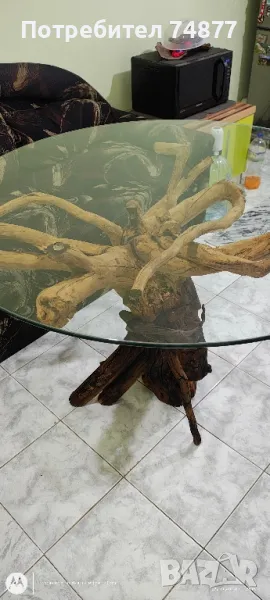 Трапезна маса от корен , снимка 1