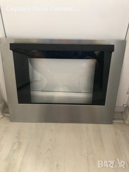  Продавам отлично запазено предно стъкло с дръжката за готварска печка за вграждане ZANUSSI, снимка 1