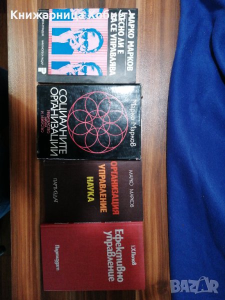 Марко Марков - Г. Х. Попов - лесно ли е да се управлява, соц. Организации, ефективно управление и т, снимка 1