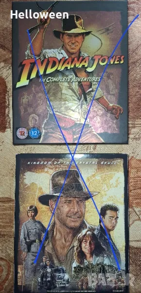 Блу рей колекция "Индиана Джоунс " и други, снимка 1