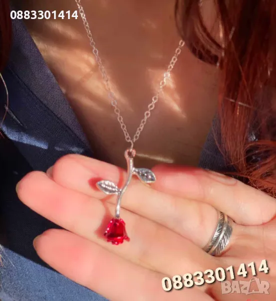 Колие Роза , снимка 1