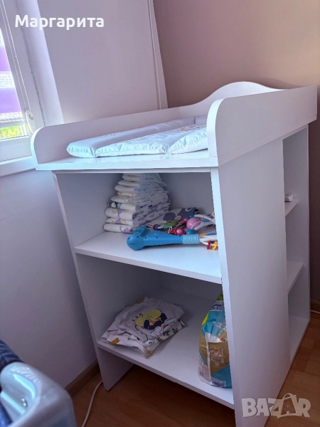 Бебешки скрин с повивалник, снимка 1