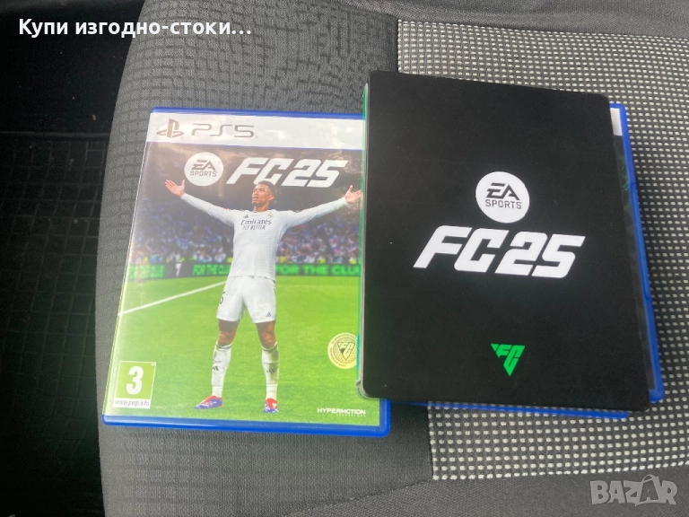 FC25 с метална кутия PS5, снимка 1