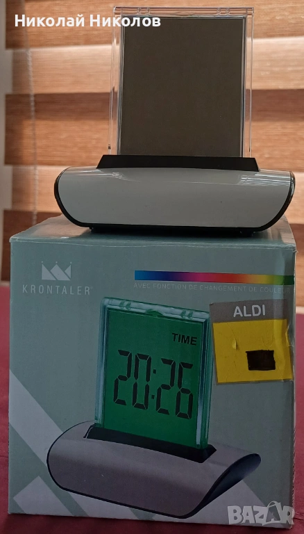 Дигитален часовник за офиса и дома, снимка 1