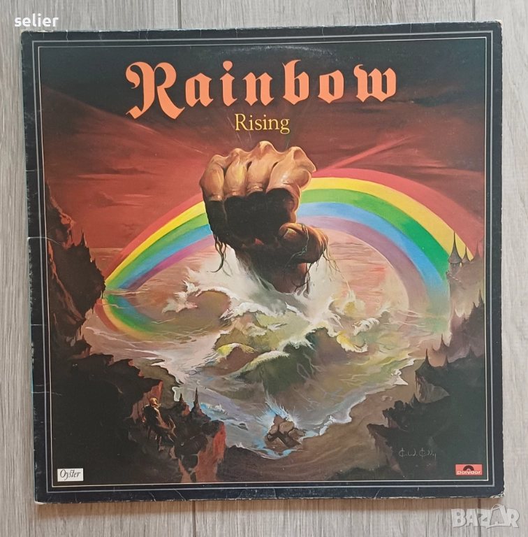 Rainbow ‎– Rainbow Rising / Ritchie Blackmore's Rainbow Издание 🇬🇧 UK 1976г -GATEFOLD Състояние на, снимка 1