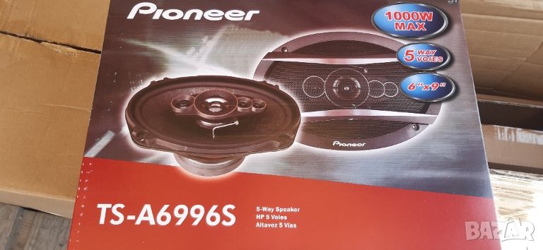 Pionеer 5 лентови говорители за кола,авто колони 6/9" Нови Елипси 1000w, снимка 1