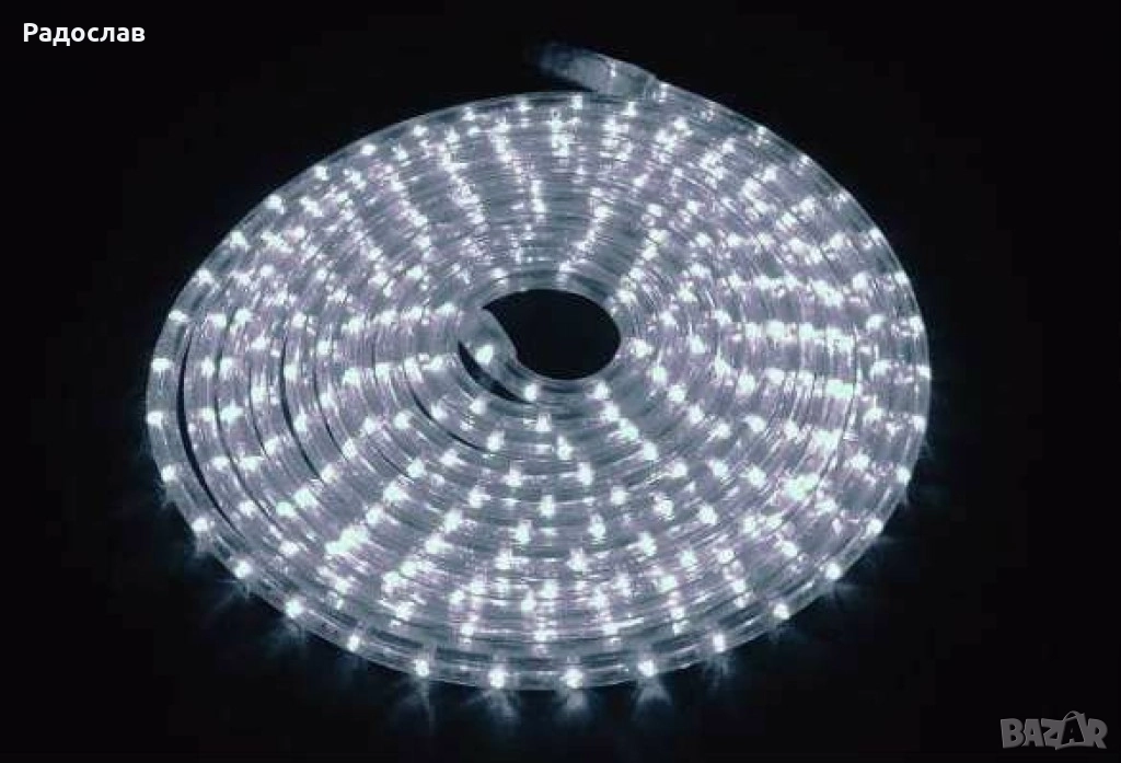 Светещ LED маркуч за коледна украса, снимка 1