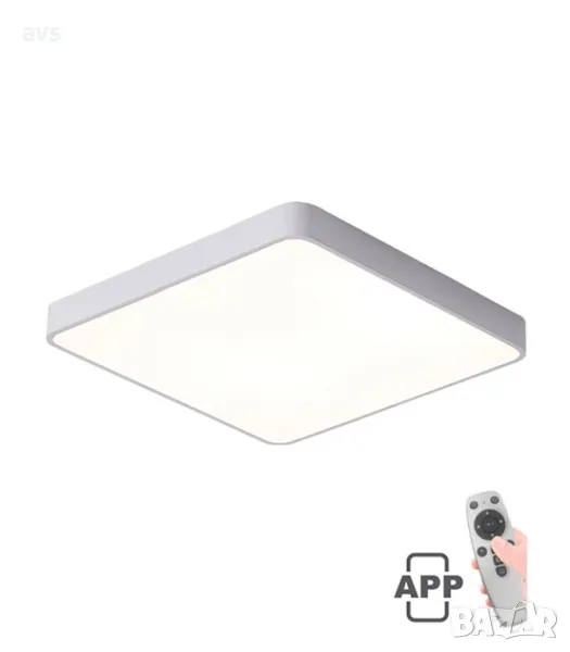 LED плафон кръгъл 60W 3000K-6000K VITO бял, снимка 1