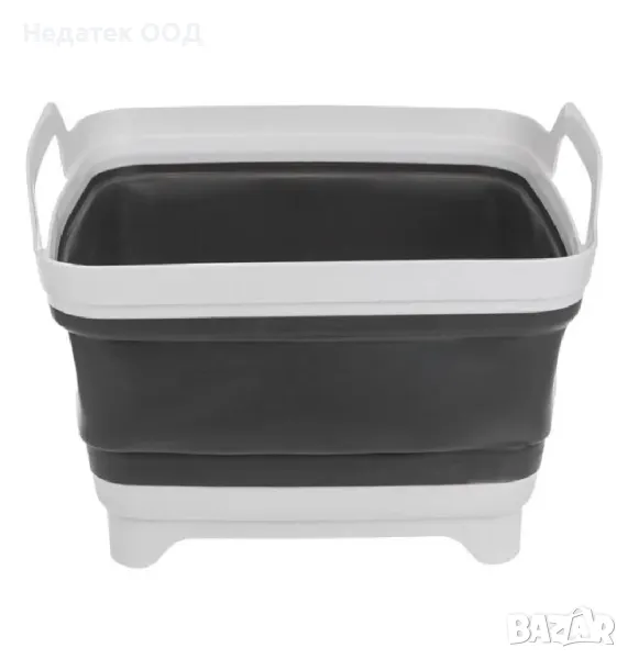 Сгъваем леген, Бял, 31x30x20cm., снимка 1