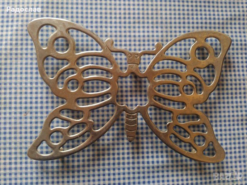  Silver plated стара италианска поставка за съдове, снимка 1