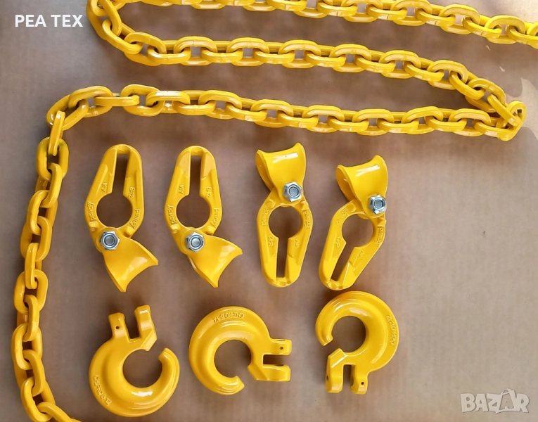 Нови синджири за дърводобив, куки и чокери - с якост 12, снимка 1