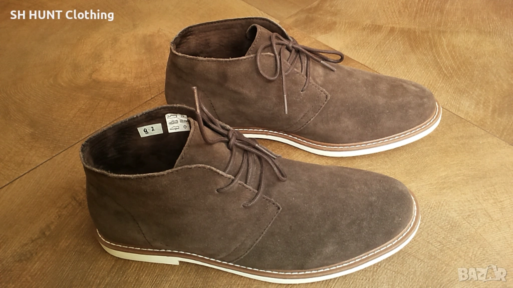 TCHIBO CERTIFIED MERCHANDISE Leather Shoes размер EUR 43 / UK9 естествена кожа 9-2-S, снимка 1