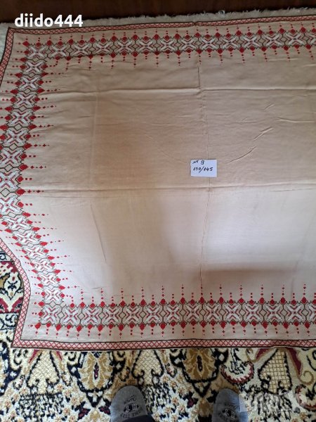 Бродирана покривка за маса № 9, снимка 1