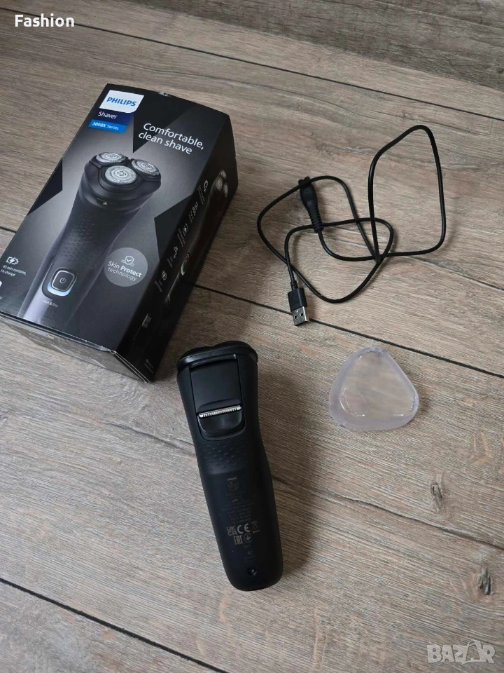 Електрическа самобръсначка за мокро и сухо бръснене PHILIPS Shaver 3000X Series, снимка 1