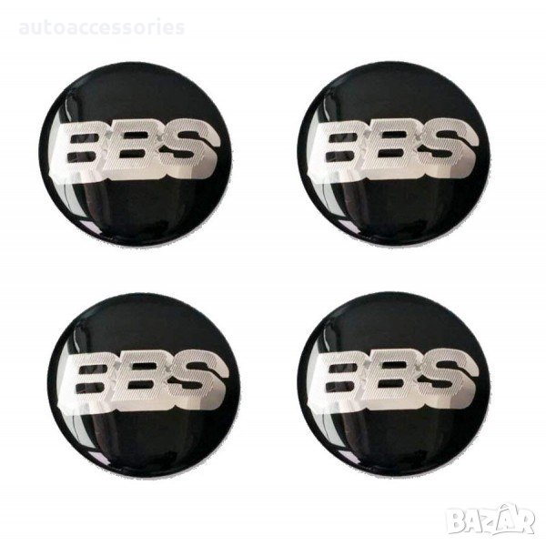 3000051486 Стикери за джанти BBS Autoexpress ,Алуминиеви ,57мм,4бр, снимка 1