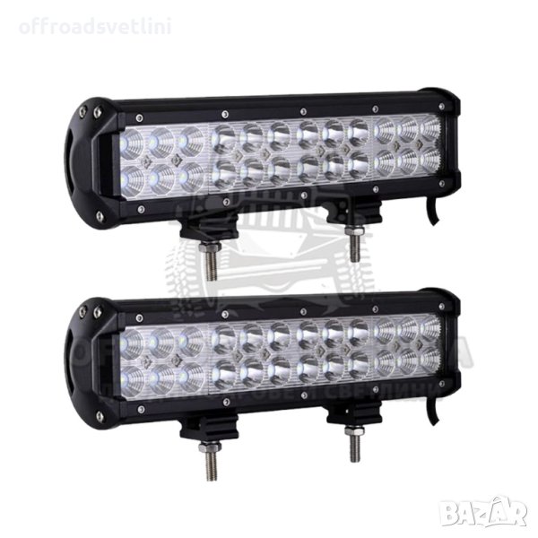 2 БРОЯ LED BAR БАР Прожектор 30 см 72W 12V/24V, снимка 1
