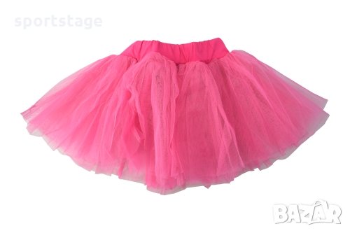 Поличка пачка туту с 3 пласта тюл и широк колан с ластик нова, снимка 1