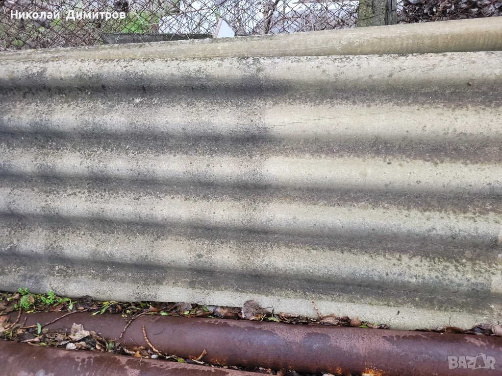 Продавам вълнообразни етернитови плоскости 3х1,10 метра, снимка 1