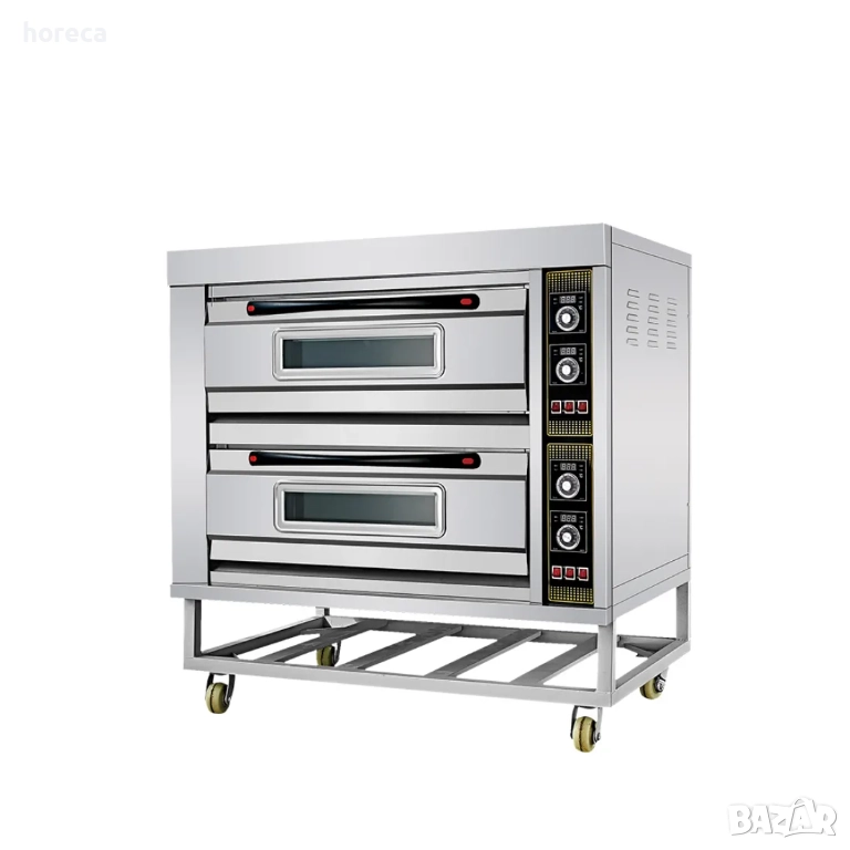 ПРОМОЦИЯ -10% Професионална пекарна - 2 нива, по 1 тава 40 Х 60 см на ниво, монофазна, снимка 1