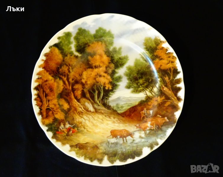 Чиния,плато,пано,китайски порцелан Jingdezhen. , снимка 1