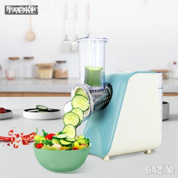 🧀🥗 **TV1284 ЕЛЕКТРИЧЕСКО РЕНДЕ** – твоят нов помощник в кухнята! 🍽️⚡, снимка 1