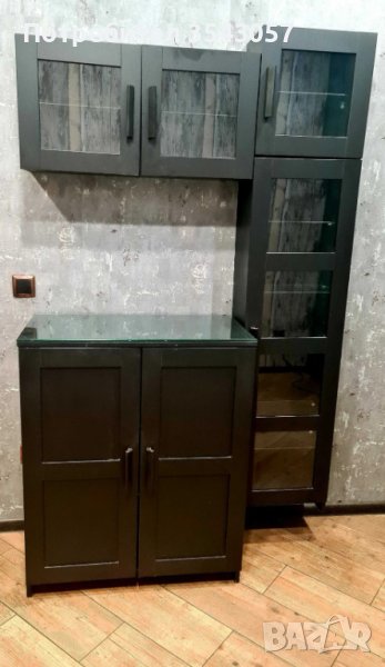 Шкаф три модела махагон, снимка 1