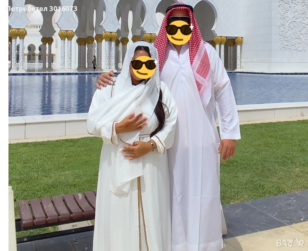 Дамска и мъжка абая - арабски дрехи от Дубай, снимка 1