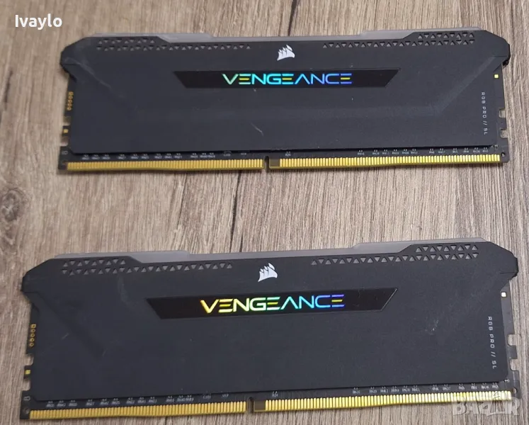 Vengeance PRO SL RGB Black 16GB(2x8), снимка 1