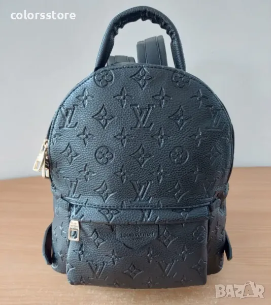 Черна раница  Louis Vuitton кодBSG70E, снимка 1